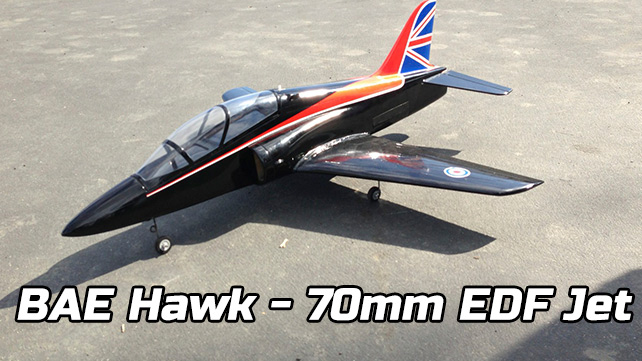 BAE Hawk – 70mm EDF Jet