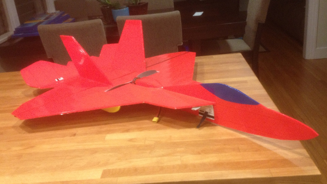 F-22 Raptor Scratch-built