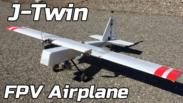 J-Twin: Scratch-built FPV Platform