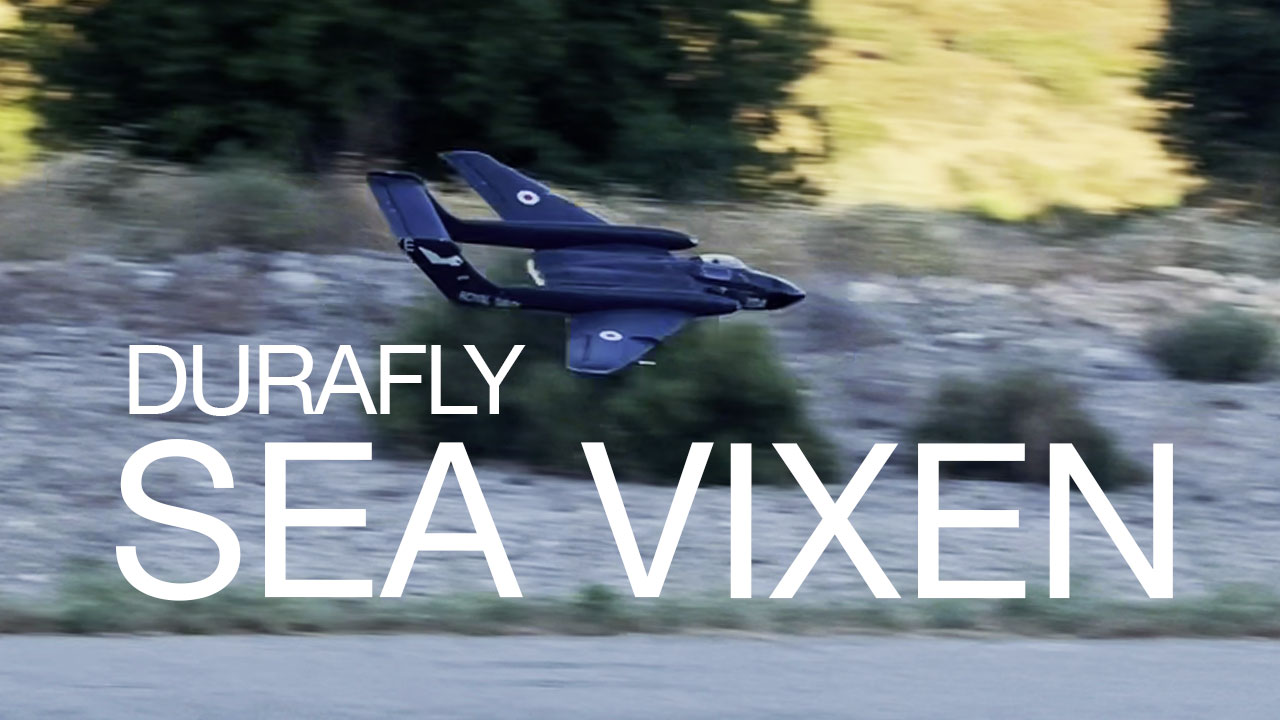 Durafly Sea Vixen – Revisited! Video