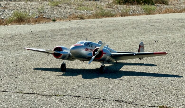 Beechcraft D18 by EFlite flown by Jason Shumway