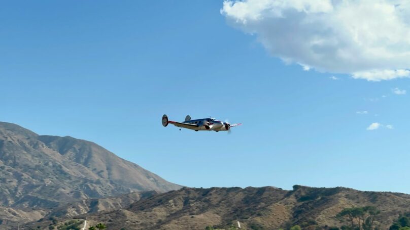 Beechcraft D18 by EFlite flown by Jason Shumway