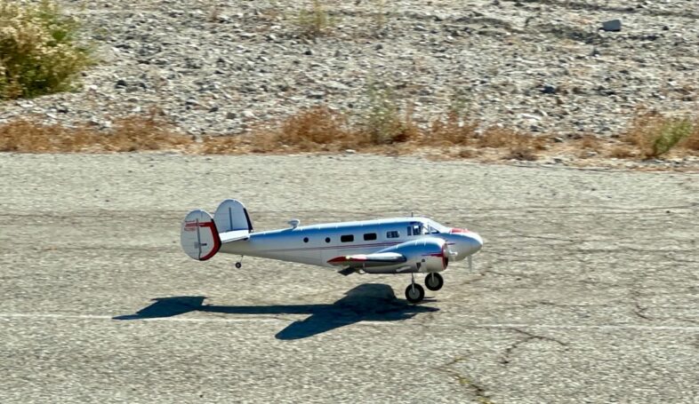 Beechcraft D18 by EFlite flown by Jason Shumway