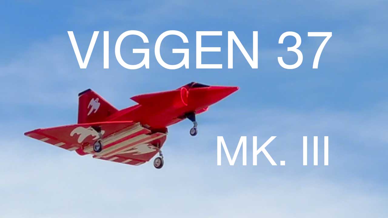 Saab Viggen 37 mk. 3 – landing gear and rudder