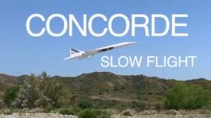 Concorde Slow Flight