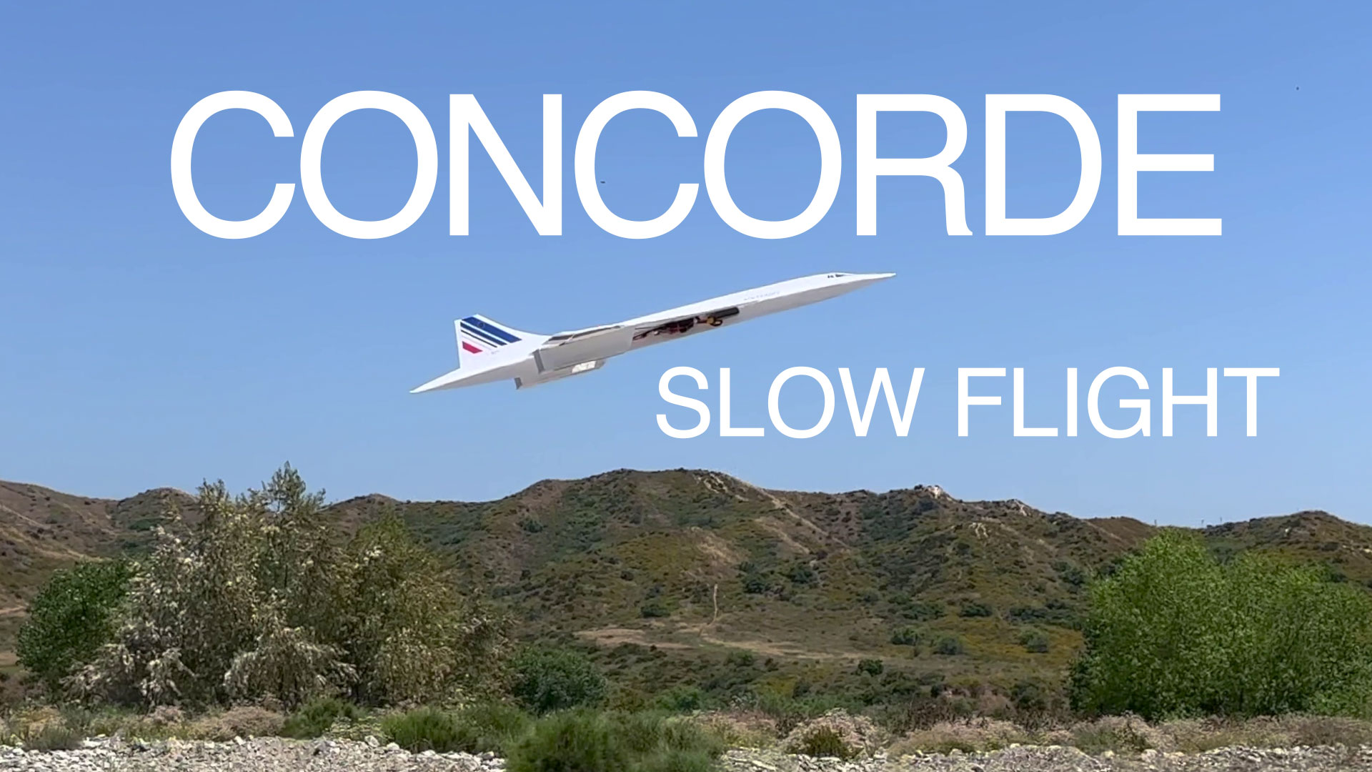 Concorde Slow Flights
